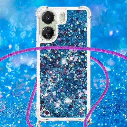 YB Quicksand Series-4 for Xiaomi Redmi 13C 4G / Poco C65 4G TPU Case Liquid Sparkle Phone Cover