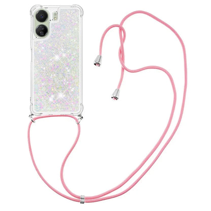 YB Quicksand Series-4 for Xiaomi Redmi 13C 4G / Poco C65 4G TPU Case Liquid Sparkle Phone Cover