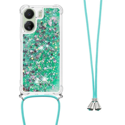 YB Quicksand Series-4 for Xiaomi Redmi 13C 4G / Poco C65 4G TPU Case Liquid Sparkle Phone Cover