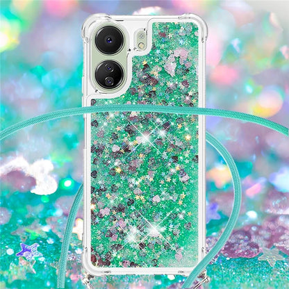 YB Quicksand Series-4 for Xiaomi Redmi 13C 4G / Poco C65 4G TPU Case Liquid Sparkle Phone Cover