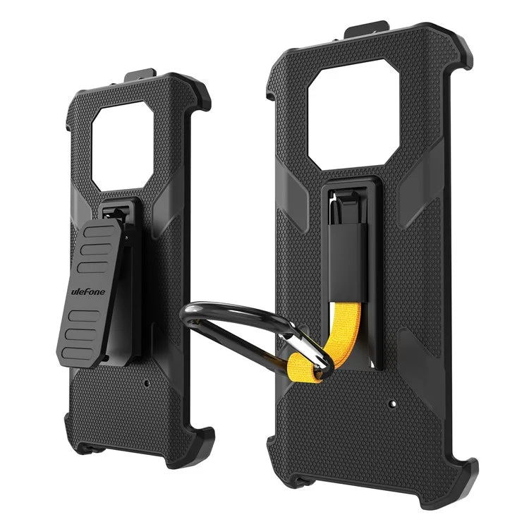 ULEFONE Case for Ulefone Armor 22 Shell Multifunctional Rotary Clip PC+TPU Phone Cover