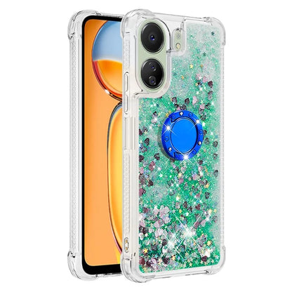 YB Quicksand Series-7 for Xiaomi Redmi 13C 4G / Poco C65 4G TPU Case Kickstand Phone Cover