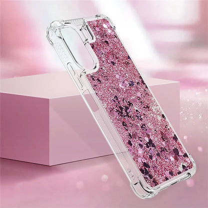 YB Quicksand Series-1 for Xiaomi Redmi 13C 4G / Poco C65 4G TPU Case Shiny Floating Phone Cover