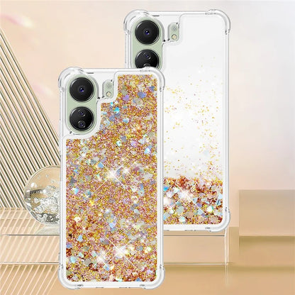 YB Quicksand Series-1 for Xiaomi Redmi 13C 4G / Poco C65 4G TPU Case Shiny Floating Phone Cover