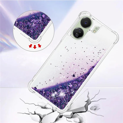 YB Quicksand Series-1 for Xiaomi Redmi 13C 4G / Poco C65 4G TPU Case Shiny Floating Phone Cover