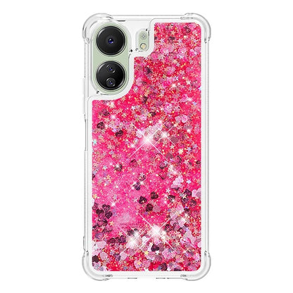 YB Quicksand Series-1 for Xiaomi Redmi 13C 4G / Poco C65 4G TPU Case Shiny Floating Phone Cover