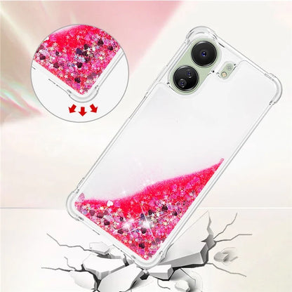 YB Quicksand Series-1 for Xiaomi Redmi 13C 4G / Poco C65 4G TPU Case Shiny Floating Phone Cover