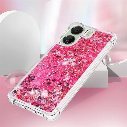 YB Quicksand Series-1 for Xiaomi Redmi 13C 4G / Poco C65 4G TPU Case Shiny Floating Phone Cover