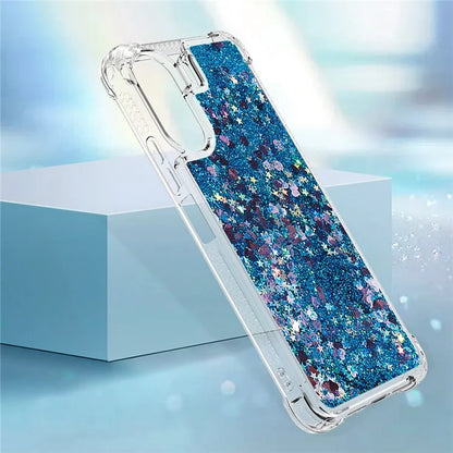 YB Quicksand Series-1 for Xiaomi Redmi 13C 4G / Poco C65 4G TPU Case Shiny Floating Phone Cover