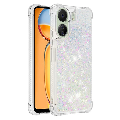 YB Quicksand Series-1 for Xiaomi Redmi 13C 4G / Poco C65 4G TPU Case Shiny Floating Phone Cover