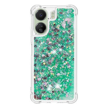 YB Quicksand Series-1 for Xiaomi Redmi 13C 4G / Poco C65 4G TPU Case Shiny Floating Phone Cover