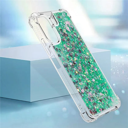YB Quicksand Series-1 for Xiaomi Redmi 13C 4G / Poco C65 4G TPU Case Shiny Floating Phone Cover