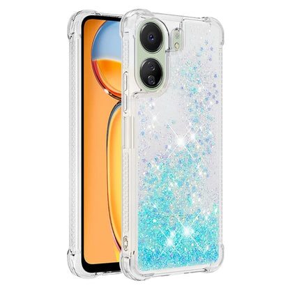 YB Quicksand Series-1 for Xiaomi Redmi 13C 4G / Poco C65 4G TPU Case Shiny Floating Phone Cover