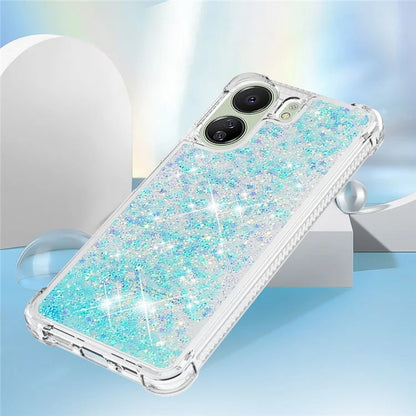 YB Quicksand Series-1 for Xiaomi Redmi 13C 4G / Poco C65 4G TPU Case Shiny Floating Phone Cover