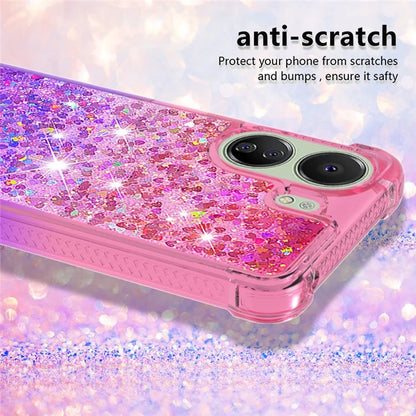 YB Quicksand Series-3 for Xiaomi Redmi 13C 4G / Poco C65 4G Case Gradient Color Glitter Moving Phone Cover