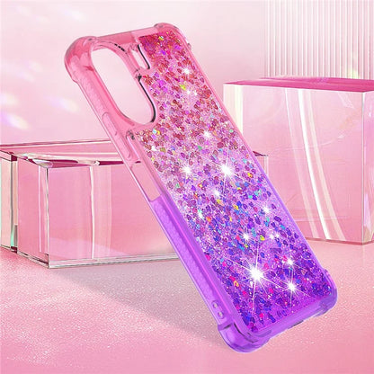 YB Quicksand Series-3 for Xiaomi Redmi 13C 4G / Poco C65 4G Case Gradient Color Glitter Moving Phone Cover