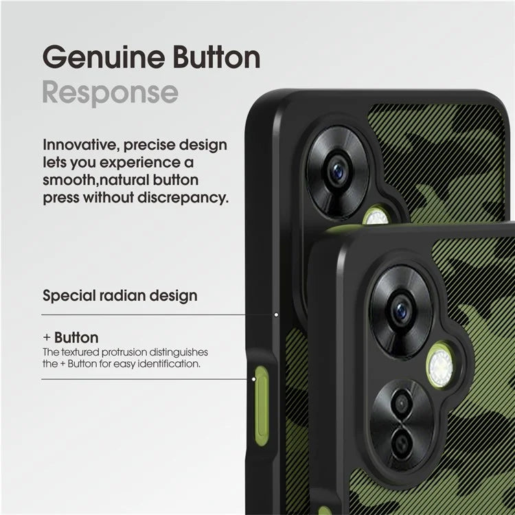 IBMRS Case for OnePlus Nord CE 3 Lite 5G / Nord N30 5G Shell PC+TPU Airbag Protection Phone Cover