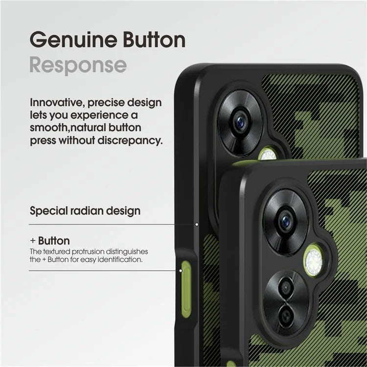 IBMRS Case for OnePlus Nord CE 3 Lite 5G / Nord N30 5G Shell PC+TPU Airbag Protection Phone Cover