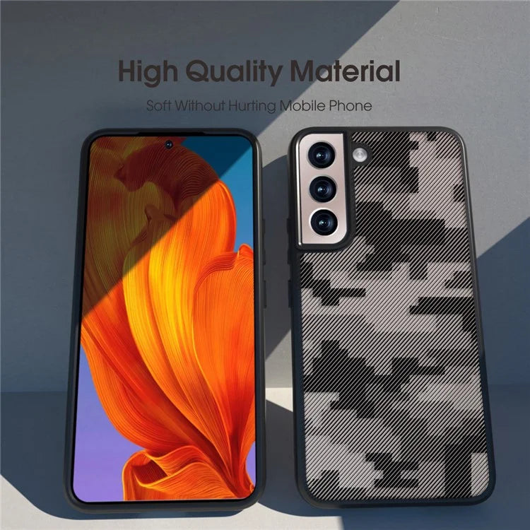 IBMRS For Samsung Galaxy S22 5G Case TPU+PC Protective Phone Cover
