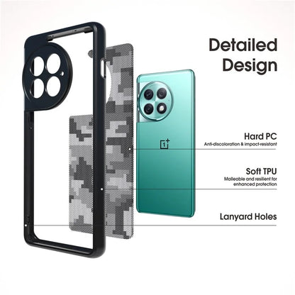 IBMRS Cell Phone Cases for OnePlus Ace 2 Pro 5G Anti-Scratch TPU+PC Mobile Phone Cover
