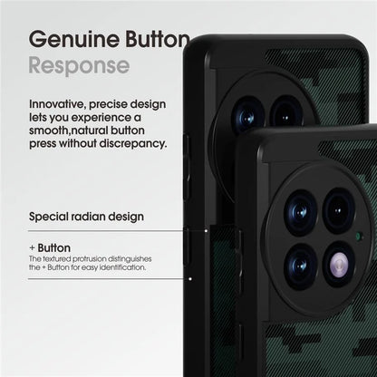 IBMRS Cell Phone Cases for OnePlus Ace 2 Pro 5G Anti-Scratch TPU+PC Mobile Phone Cover