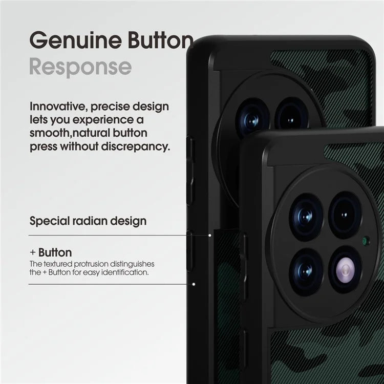 IBMRS Cell Phone Cases for OnePlus Ace 2 Pro 5G Anti-Scratch TPU+PC Mobile Phone Cover