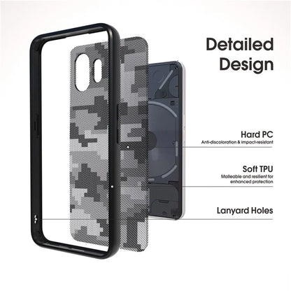IBMRS For Nothing Phone (2) Cases Shockproof TPU+PC Phone Cover Slim-Fit Shell