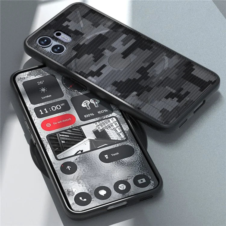 IBMRS For Nothing Phone (2) Cases Shockproof TPU+PC Phone Cover Slim-Fit Shell