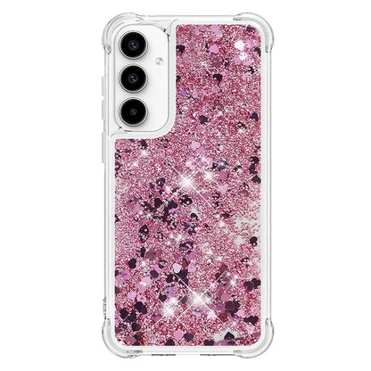 YB Quicksand Series-1 for Samsung Galaxy A55 5G TPU Phone Case Liquid Waterfall Protective Cover