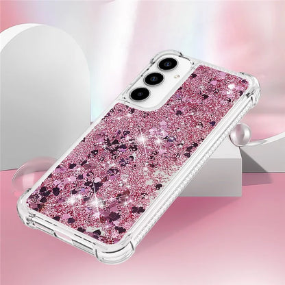 YB Quicksand Series-1 for Samsung Galaxy A55 5G TPU Phone Case Liquid Waterfall Protective Cover