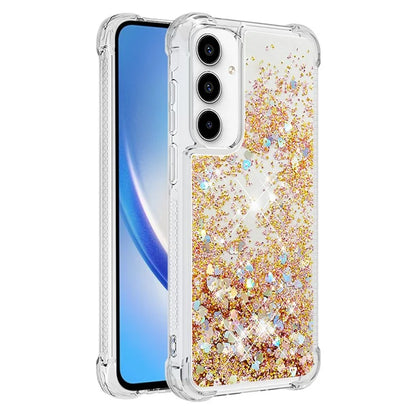 YB Quicksand Series-1 for Samsung Galaxy A55 5G TPU Phone Case Liquid Waterfall Protective Cover