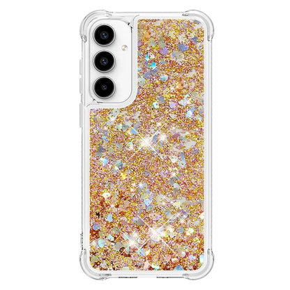YB Quicksand Series-1 for Samsung Galaxy A55 5G TPU Phone Case Liquid Waterfall Protective Cover