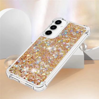 YB Quicksand Series-1 for Samsung Galaxy A55 5G TPU Phone Case Liquid Waterfall Protective Cover