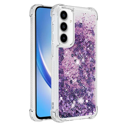 YB Quicksand Series-1 for Samsung Galaxy A55 5G TPU Phone Case Liquid Waterfall Protective Cover