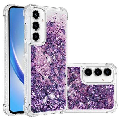 YB Quicksand Series-1 for Samsung Galaxy A55 5G TPU Phone Case Liquid Waterfall Protective Cover