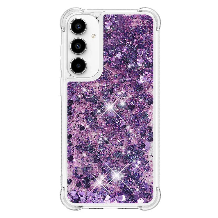 YB Quicksand Series-1 for Samsung Galaxy A55 5G TPU Phone Case Liquid Waterfall Protective Cover
