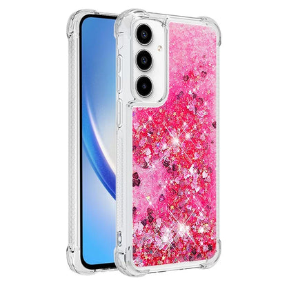 YB Quicksand Series-1 for Samsung Galaxy A55 5G TPU Phone Case Liquid Waterfall Protective Cover