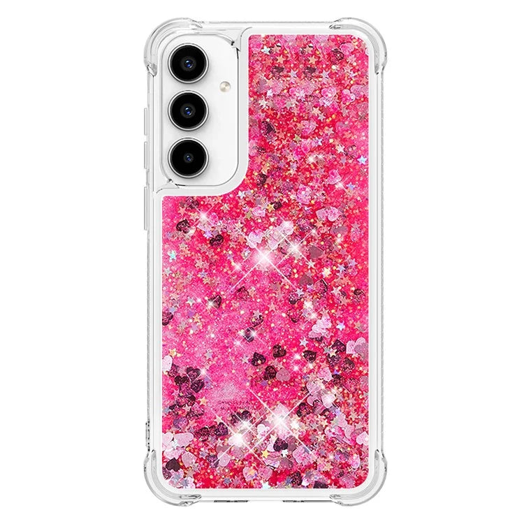 YB Quicksand Series-1 for Samsung Galaxy A55 5G TPU Phone Case Liquid Waterfall Protective Cover