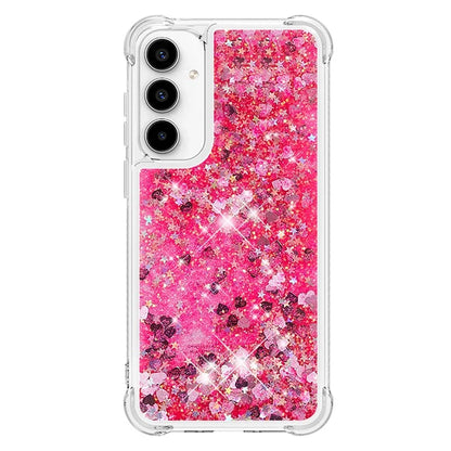 YB Quicksand Series-1 for Samsung Galaxy A55 5G TPU Phone Case Liquid Waterfall Protective Cover