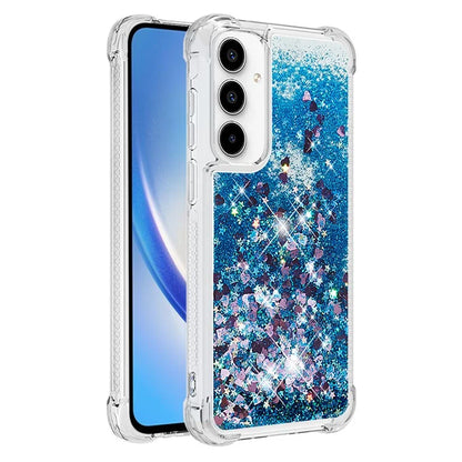 YB Quicksand Series-1 for Samsung Galaxy A55 5G TPU Phone Case Liquid Waterfall Protective Cover