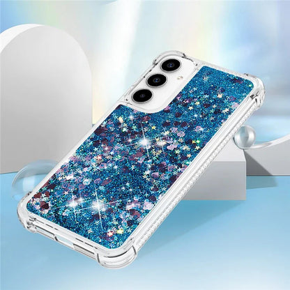YB Quicksand Series-1 for Samsung Galaxy A55 5G TPU Phone Case Liquid Waterfall Protective Cover