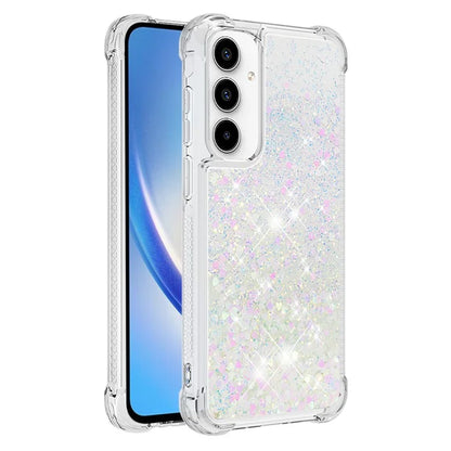 YB Quicksand Series-1 for Samsung Galaxy A55 5G TPU Phone Case Liquid Waterfall Protective Cover