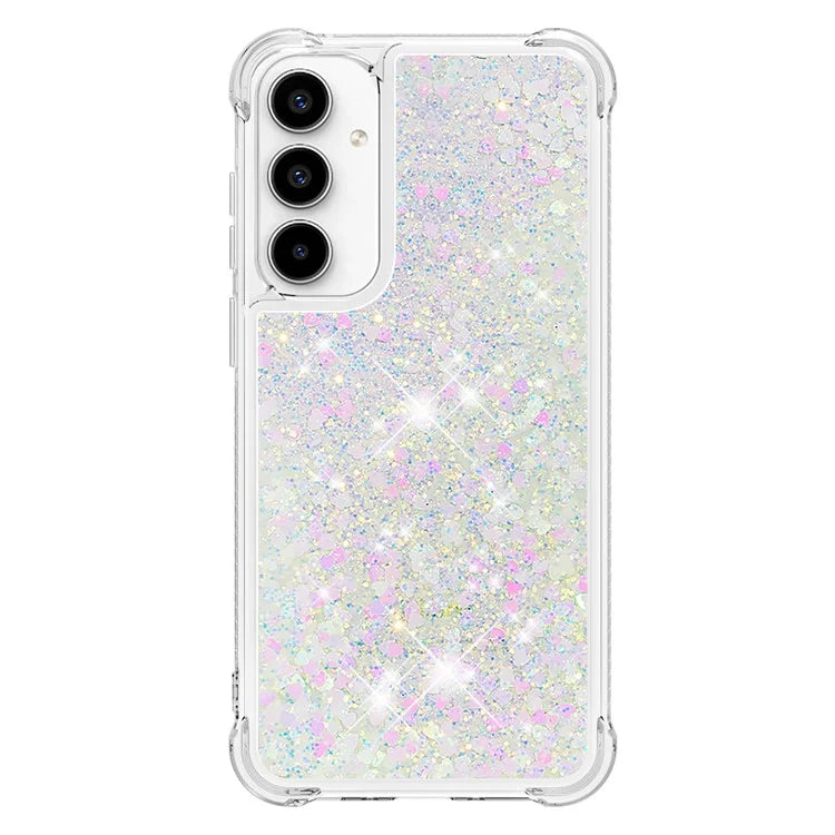 YB Quicksand Series-1 for Samsung Galaxy A55 5G TPU Phone Case Liquid Waterfall Protective Cover