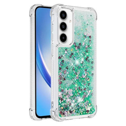 YB Quicksand Series-1 for Samsung Galaxy A55 5G TPU Phone Case Liquid Waterfall Protective Cover