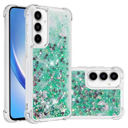 YB Quicksand Series-1 for Samsung Galaxy A55 5G TPU Phone Case Liquid Waterfall Protective Cover