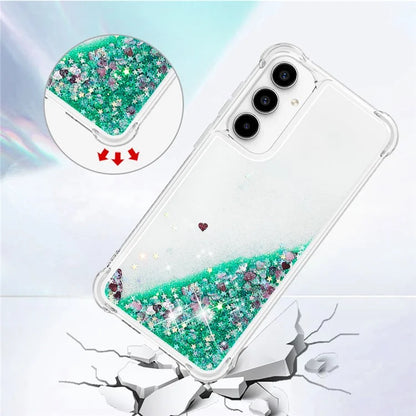 YB Quicksand Series-1 for Samsung Galaxy A55 5G TPU Phone Case Liquid Waterfall Protective Cover