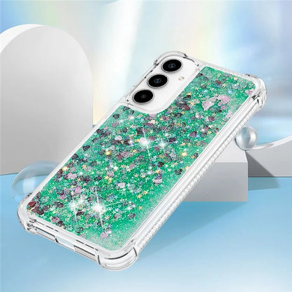YB Quicksand Series-1 for Samsung Galaxy A55 5G TPU Phone Case Liquid Waterfall Protective Cover