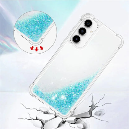 YB Quicksand Series-1 for Samsung Galaxy A55 5G TPU Phone Case Liquid Waterfall Protective Cover