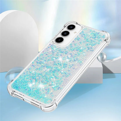 YB Quicksand Series-1 for Samsung Galaxy A55 5G TPU Phone Case Liquid Waterfall Protective Cover