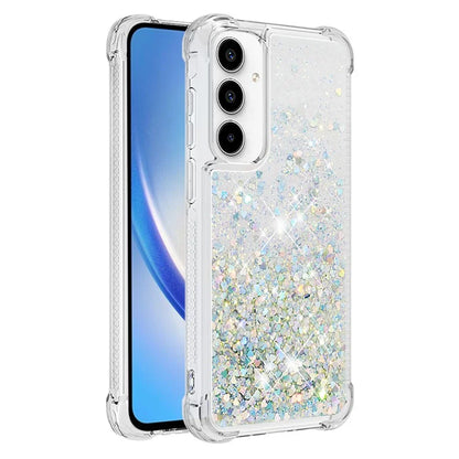 YB Quicksand Series-1 for Samsung Galaxy A55 5G TPU Phone Case Liquid Waterfall Protective Cover